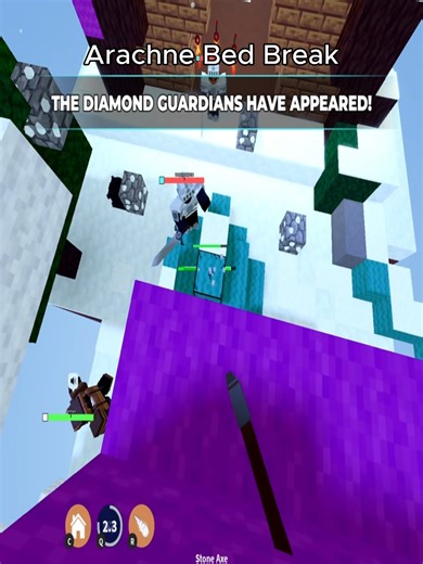 Unlocking Loot from Spiders in Roblox Bedwars