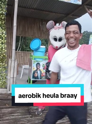 Aerobik Heula Braay with Mickey Mouse