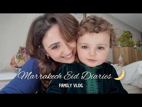 Spending Eid in Marrakech with my family 💛 العيد فمراكش كيجي بطريقة مختلفة ✨