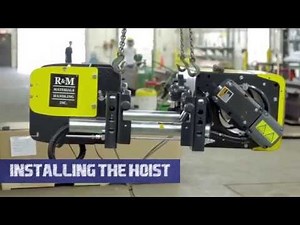 Installing the Hoist on a Top Running Overhead Bridge Crane
