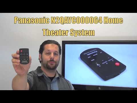 Panasonic N2QAYC000064 Theater System Remote Control