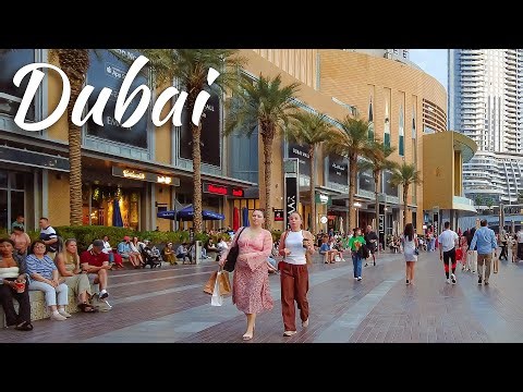 Dubai City Center Walking Tour 4k | 🇦🇪 Dubai UAE