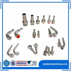 [Hot Item] Metric Bsp NPT Orfs SAE Jic Hydraulic Hose Fittings Manufacturer