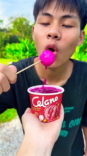 super spicy merino ice cream joke for little sister lollipop surprise in a cup? #shorts