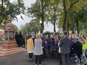 Video: Ceremony celebrates the restoration of Brentford's Victorian water fountain