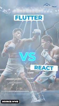 React Native vs Flutter in 2024: Who will win ? #shorts