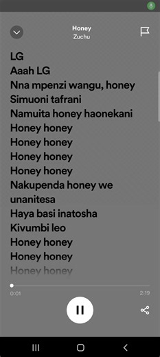 Zuchu's Honey Song: Full Lyrics and Video