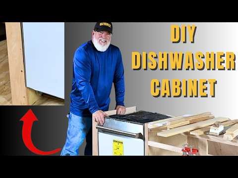 End Panel + 2x4 “L” Frame Dishwasher Install