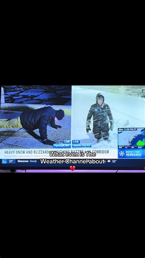 Lock in @The Weather Channel TV