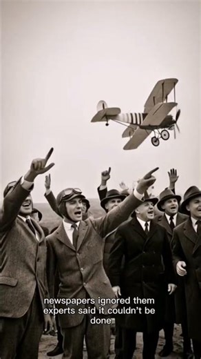 the story of two brothers who built an aeroplane in 1903 #wrightbrothers #history #aviationhistory