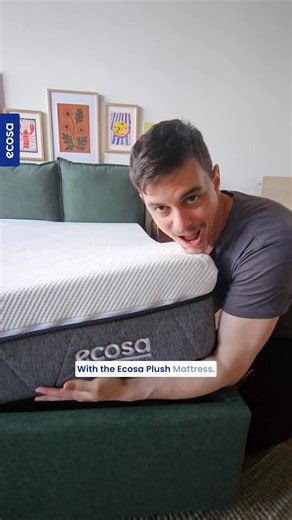 Turn your bed into a cloud of comfort with the NEW Ecosa Plush Mattress ☁️ ✔ Plush comfort with adjustable firmness ✔ Breathable and cooling materials ✔ Removable, washable cover for easy care ✔ Free delivery* and 100-night trial Designed for sleepers who love a softer feel without losing support and comes with a FREE Waterproof Mattress Protector ($220 RRP) *T&Cs apply | Ecosa Sleep | Facebook