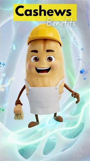 Eat Cashews Daily 🌰💪 #shorts