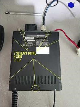 Icom IC-2820H Frequency expansion MARS/CAP modification #survivalcomms