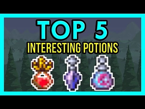 TOP 5 Most Interesting Potions in Terraria 1.4