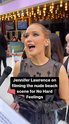BuzzFeed UK on Instagram: "Jennifer Lawrence on filming the nude beach scene for No Hard Feelings 🏖️🎥 #nohardfeelings #nohardfeelingsfilm #jenniferlawrence #actress #filmtok #beach #fyp #foryou #funny #laugh"