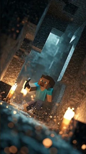 “Steve’s Blocky Adventure | Minecraft Style Cinematic”