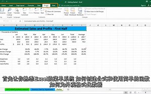 Excel 2016 Essential Training 中文字幕 lynda出品-持续更新
