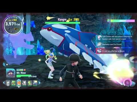 [4K] vs Kyogre - Pokémon Legends ZA - Mega Dimension