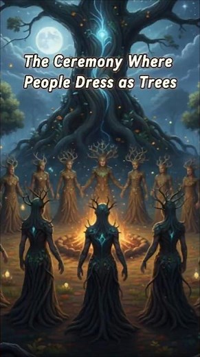 The Ceremony Where People Dress as Trees | The Ancient Festival of Entroido