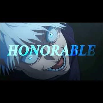 🔥HONORABLE | They Couldn't Even Touch Him 👑| Gojo Edit #jujutsukaisen #anime #honorable #satorugojo