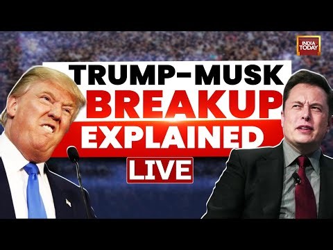 Elon Musk Vs Donald Trump LIVE: Trump-Musk Feud Explained | Why It Happened And What Next