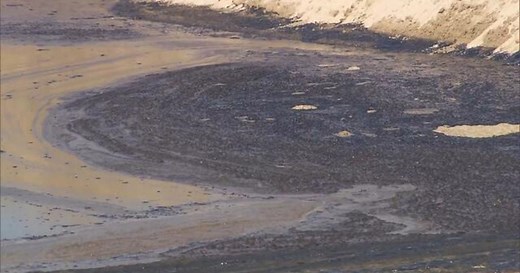 Coast Guard races to contain Southern California oil spill