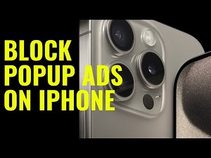 Easy Way To Block Popup ads on iPhone | Both Safari and Chrome