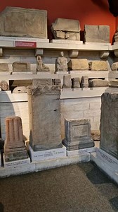 Roman objects on display at Chesters Roman Fort and Museum in Northumberland, England. | International Man of History