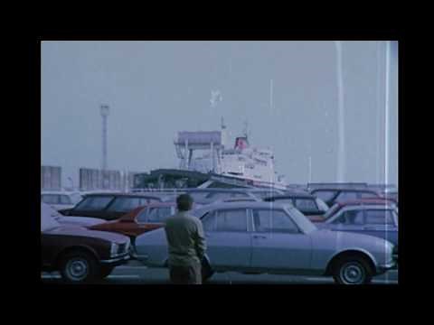 Sealink ferry from Dover to Boulogne, France. 1972