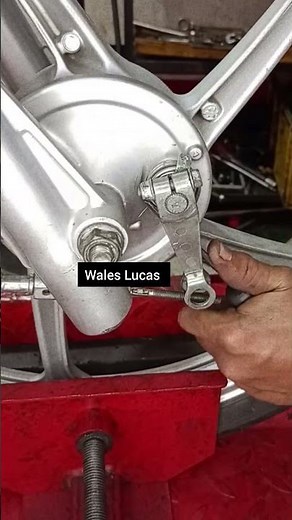 Rear Brake Lever Fix 🔧 Motorcycle Drum Brake Adjustment | Easy DIY Repair💯💬✅