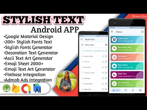 Stylish Text Generator | Fancy text generator Android App