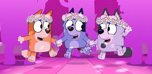 Something borrowed, something Bluey: why we love a TV wedding