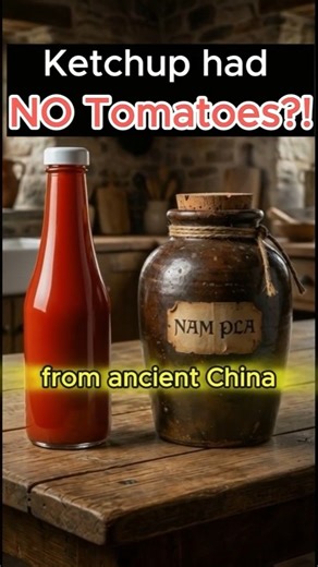 "You won't believe what Ketchup was originally made of... 🤢"