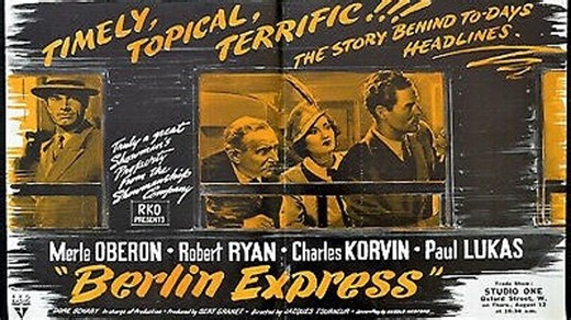 Berlin Express 1948 - Robert Ryan, Merle Oberon, Paul Lukas Charles Korvin