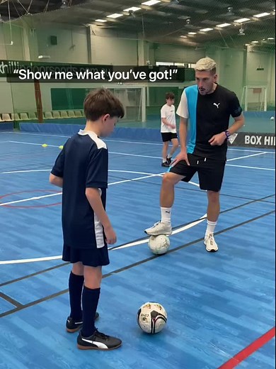Mastering Futsal Skills with Footballer Falcao