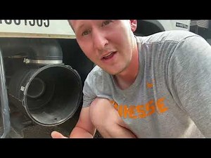 Isuzu NPR air filter replacement