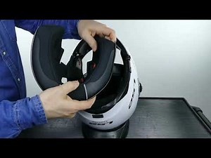 Casco modulare LS2 STROBE FF325 imbottitura