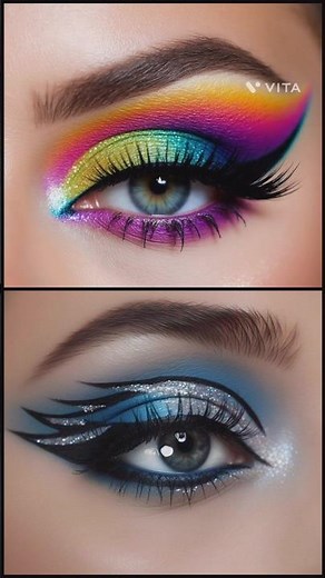 #rainbow🌈🆚#normal#colors...