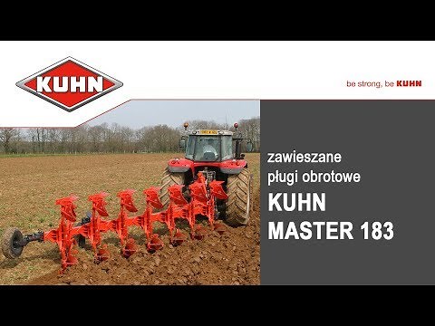 Zawieszane pługi obrotowe KUHN Master 183