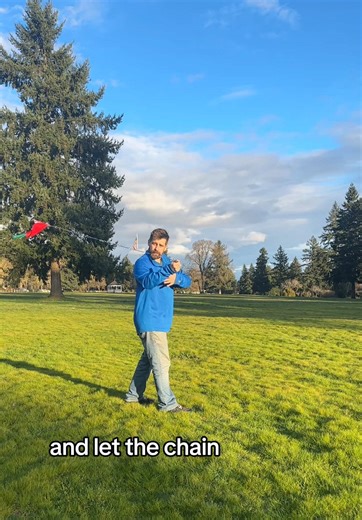 Learn this move for the chain whip! #kungfu #wushu | kungfu