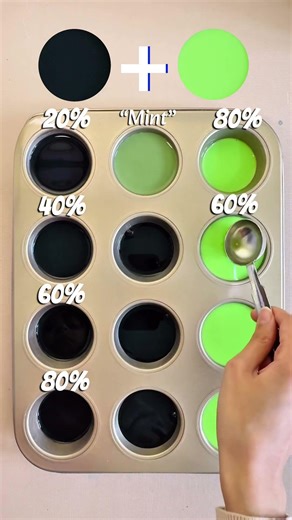 Mixing Black with Neon Green...The Results Are INSANE😳💚Satisfying Color Mixing