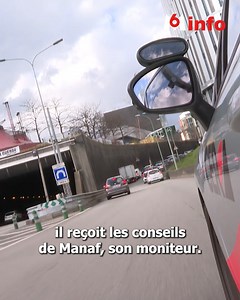 En Seine-Saint-Denis, une auto-école propose de transporter gratuitement des personnes dans le besoin pendant des leçons de conduite. 🎥 Jérémy Moreau et Arthur Meuriot #autoécole #conduite #petitsfrèresdespauvres | M6 Info