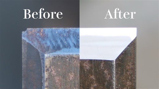 Restoring a one dollar Japanese chisel