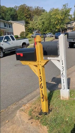 Standard Mailbox And Post #alexandriava #fairfaxva #dalecityva #fairfaxva #manassas