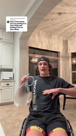 Jared Stolz on Instagram: "DOES IT HURT WHEN I CATH?? YES!! #adapted #paralyzed #wheelchair #catheter #toilet #sci #brokenback #brokenback #pray4jared #buddyboy805"