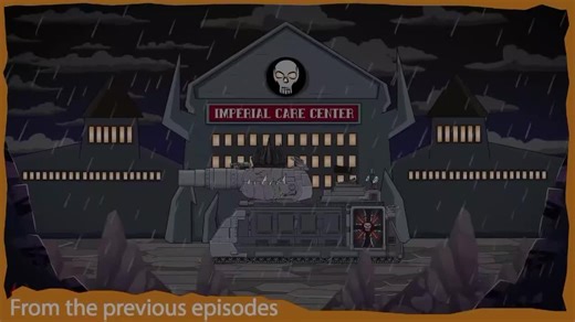 Tank cartoon Trial by Fire Technomonster in action #cartoon #animaton #tanks