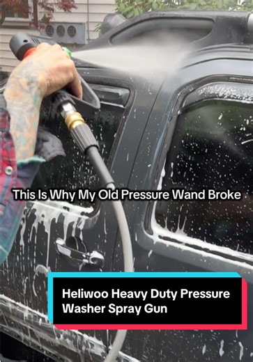 Swiveling Pressure Washer Wand for Easy Cleaning