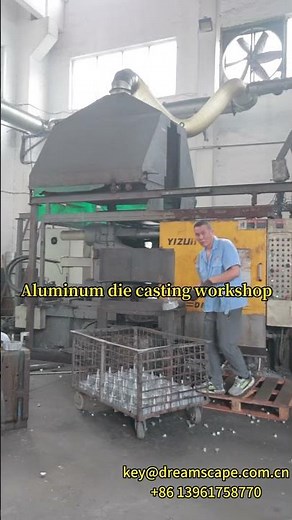 Aluminum die casting workshop