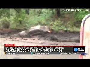 Colorado Floods And Mudslides Kills 1 In Manitou Springs