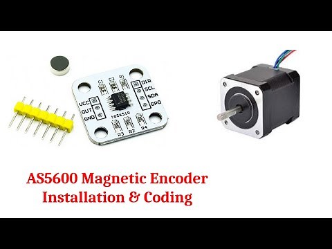 AS5600 Magnetic Encoder Installation & Coding